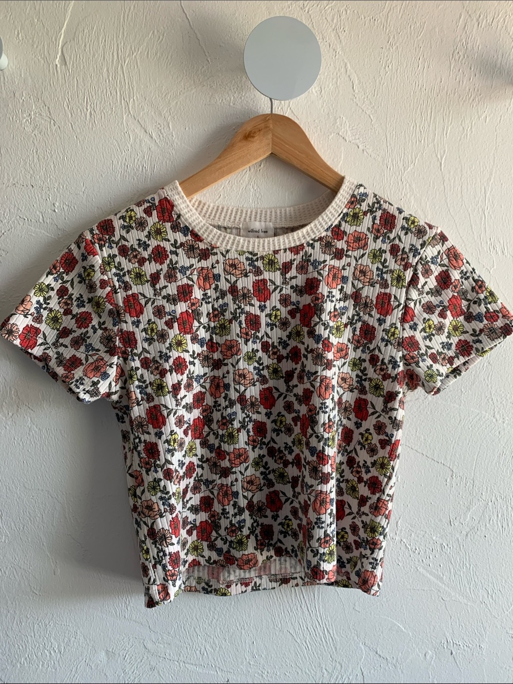 Wilfred Free S Cropped Flower Tee